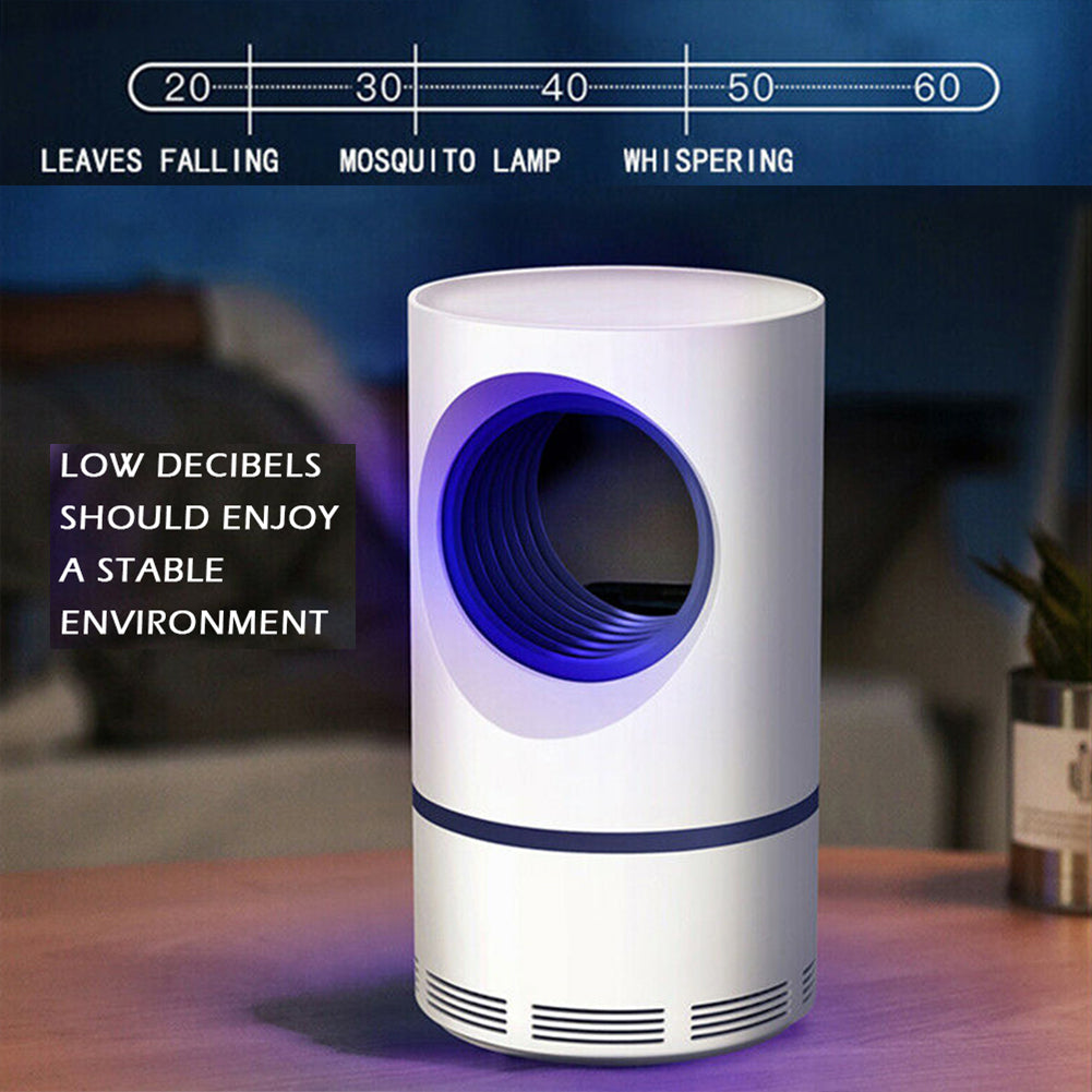 Powerful UV Mosquito Killer Lamp- Photocatalytic Vortex Flow Strong Suction