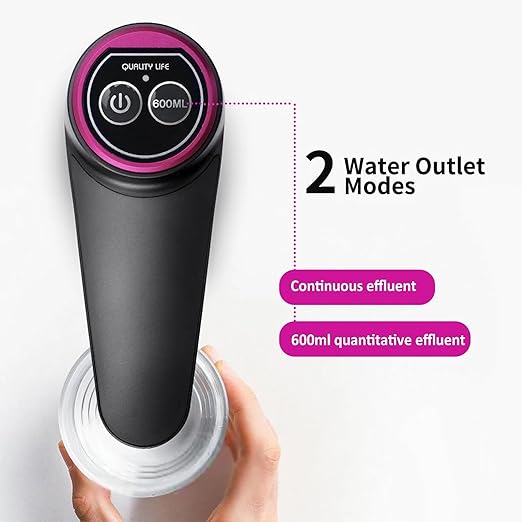 Automatic Electric Water Pump Bottle Dispenser USB Charging