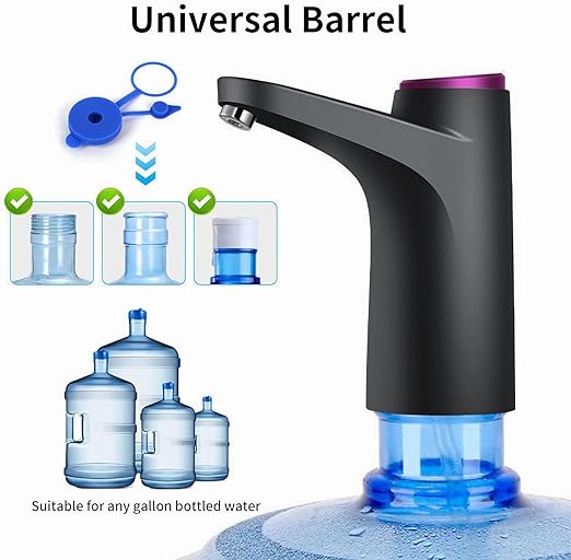 Automatic Electric Water Pump Bottle Dispenser USB Charging