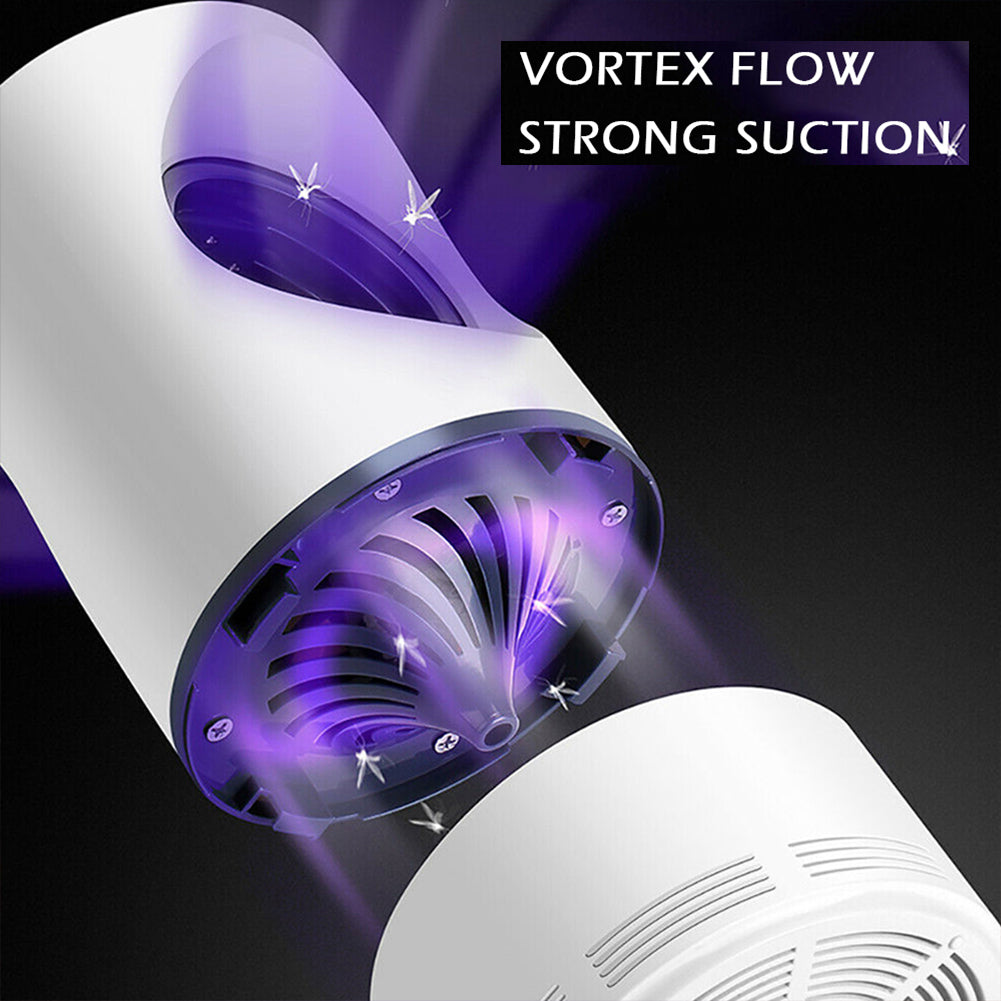 Powerful UV Mosquito Killer Lamp- Photocatalytic Vortex Flow Strong Suction